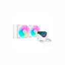 Sistema de Enfriamiento Liquido PC DEEPCOOL LT240 WH 2Fan RGB Blanco R-LT240-WHAMNC-G-1