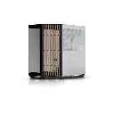 Case P/Computadora APNX V1-W-BW-V1 MID Tower Sin Fuente Blanco/Madera/Negro