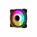 Ventiladora Case 120mm ALSEYE LUNA-120 Negro ARGB