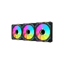 Kit de Ventiladora Case 120mm ALSEYE MIRROR PRO MAX-B Negro