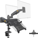 Bracket Hidraulico para uso en 1 Monitor Hasta 17" - 32" + Bracket Laptop 10 - 17 " NB H180-FP North Bayou