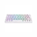 Teclado USB/Bluetooth/Inalambrico Eagle Warrior RGB 60% Mecanico KAY182U0002C KA-Y182 Español Blanco