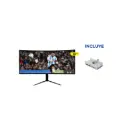 OFERTA JUNIO 2026 - Monitor LED 40 Vorttek VK400GC + HUB USB ORICO MH2AC-U3-SV-BP