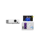 OFERTA MUNDIAL 2026 | Proyector NEC P401W + Pantalla KPS-313 + Parlante BR-665  + Puntero VK-13000 + Balon de Futboll Sycom