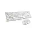 Kit de Teclado y Mouse Inalambrico Dell KM5221W Blanco Español