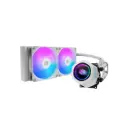 Sistema de Enfriamiento ARGB Cooler Master MasterLiquid Core Nex 240 Blanco I FAN 240MM | AM5/AM4 | LGA 1851/1700