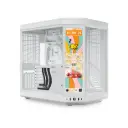 Case P/Computadora HYTE Y70 Touch Infinite | Pantalla 14.9" | Vidrio Templado | Blanco