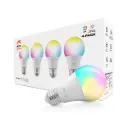 Bombillo Inteligente Nexxt Home NHB-C110 LED RGB Wi-Fi Pack 4 Und 110V