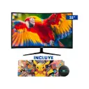 OFERTA SEPTIEMBRE 2026 - Monitor LED 32" Gamer Vorttek VKG32C1QHD Curvo + MOUSEPAD GAMING + HUB Circular USB-C