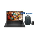 OFERTA SEPTIEMBRE 2026 - Laptop HP 17-C3000 i7-1355U + Mochila Bruno Gris BR27501 + Mouse Inalambrico AOC