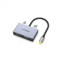 Adaptador USB-C a HDMI/VGA/USB 3.0/USB-C Mindpure LX10478